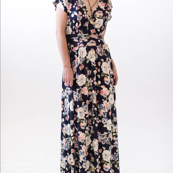 agnes and dora heritage wrap dress
